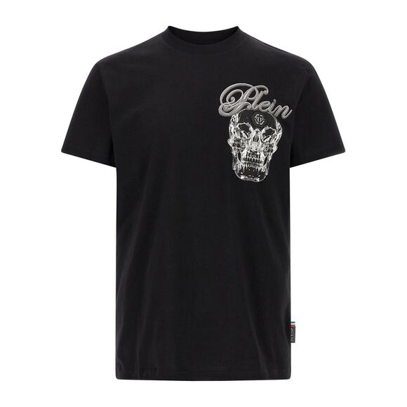 Philipp Plein Men 'Glass Skull' T-Shirt